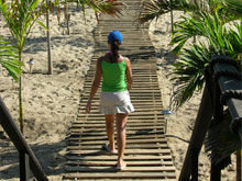 Walk on the beach