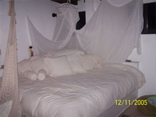 The hotel. One of the rooms